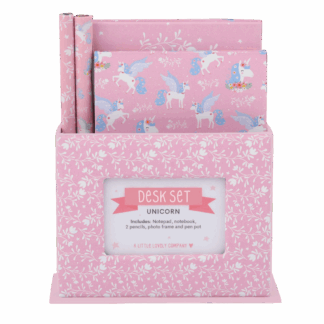 Desk set: Unicorn