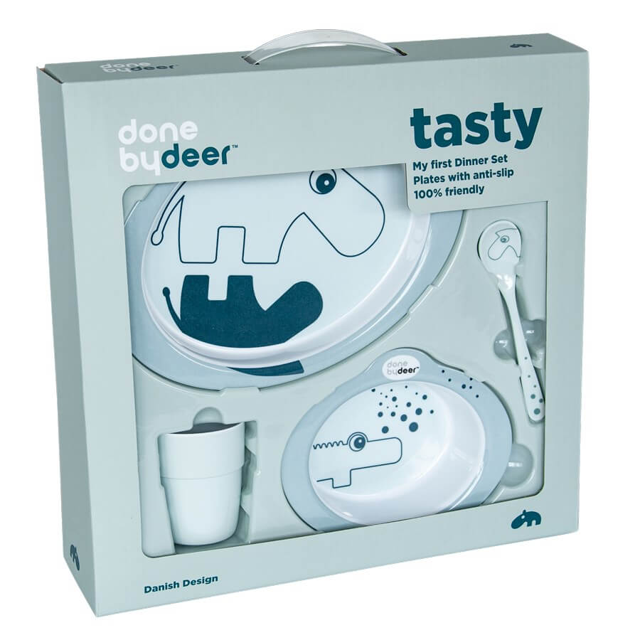 Dinner set Contour Blue
