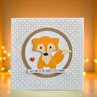Little Fox Card: New Baby