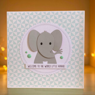 Little Elephant Card: New Baby