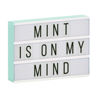 Lightbox: A4 - Mint
