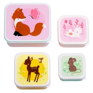Lunch & snack box set: Forest Friends