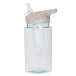 Drink bottle: Glitter - Silver